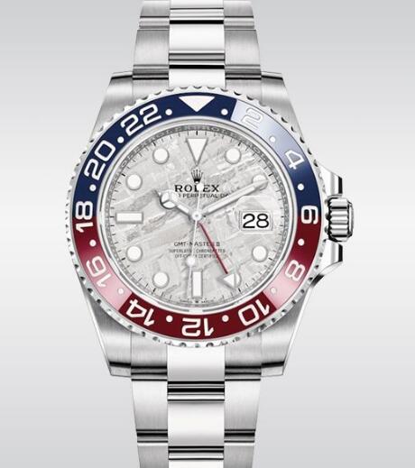 red white and blue rolex